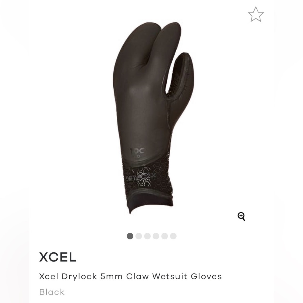 Xcel Drylock 5mm Claw Wetsuit Gloves